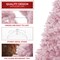Casafield Spruce Artificial Holiday Christmas Tree with Sturdy Metal Stand